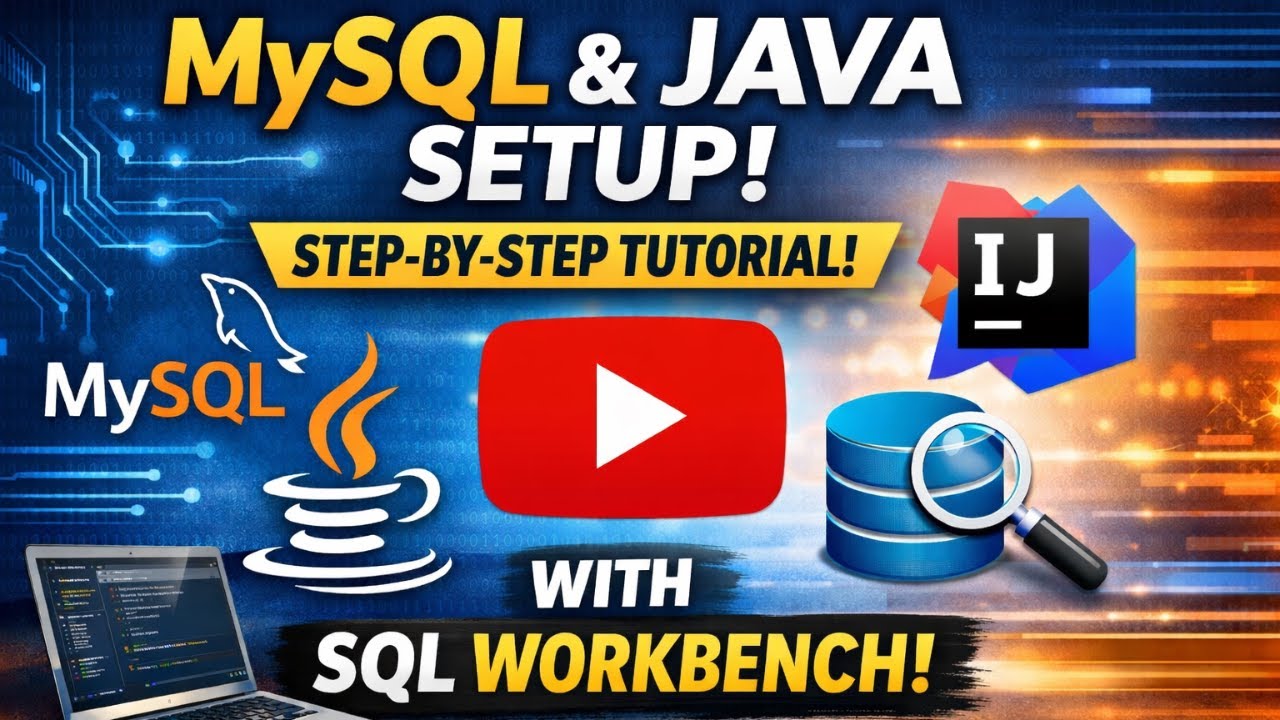 MySQL and Java Setup in IntelliJ IDEA | SQL Workbench Step-by-Step Tutorial