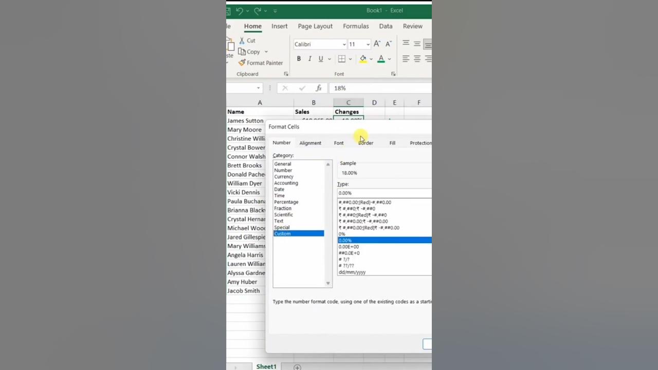 custom-formating-up-and-down-arrow-in-excel-exceltricks-youtube