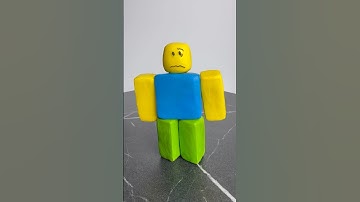 Woow I made Noob | Roblox Forsaken out of plasticine#plasticinerelax #forsaken #roblox #noob