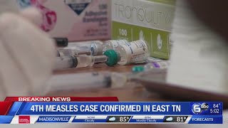 4th measles case confirmed in East TN - 5pm