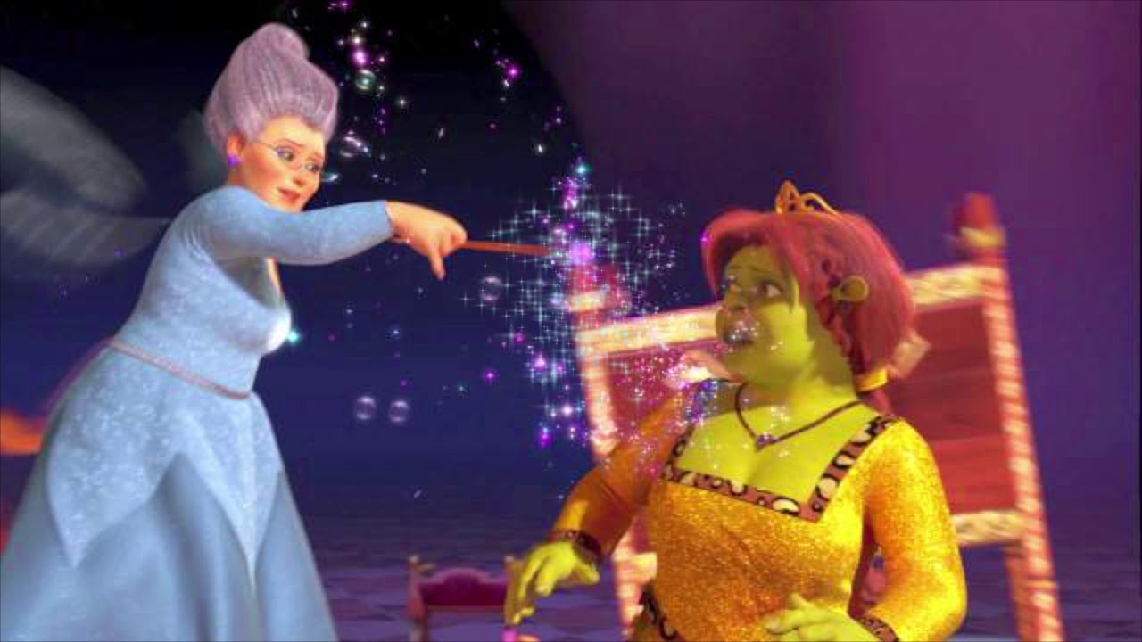 С кого рисовали фею крестную из шрека