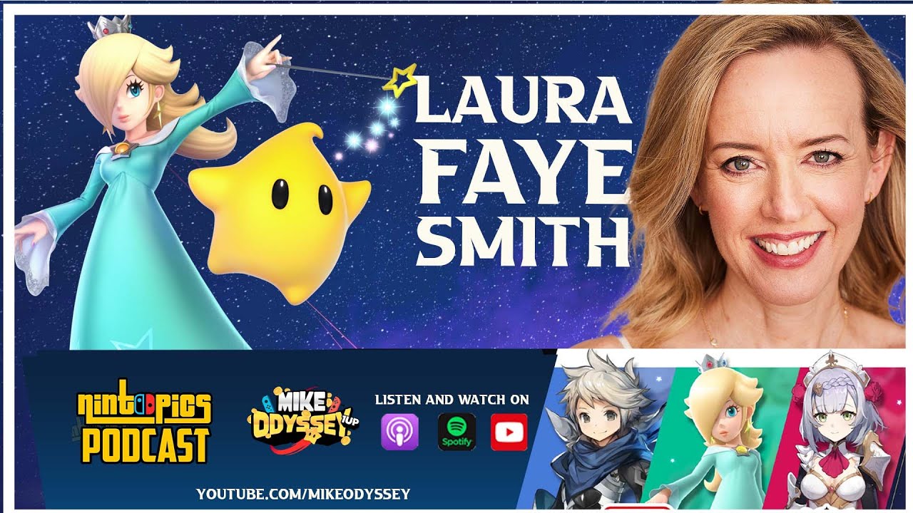 Laura Faye Smith   Voice of Rosalina | Nintopics Podcast Ep2