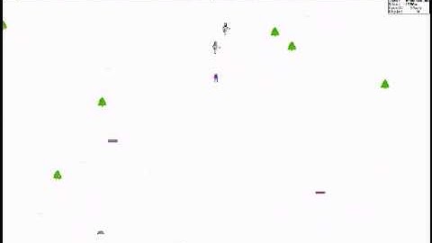 TWO YETIS CHASE ME AT THE SAME TIME ON SKI FREE!