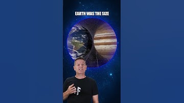 What If Earth Was the Size of Jupiter? #Earth #Jupiter #Space #Shorts