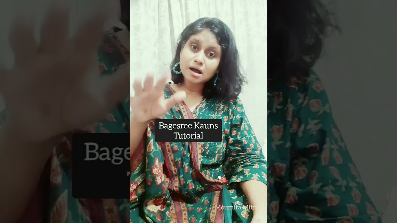 Raag Bagesree Kauns| Audav Bagesree | Tutorial | Ektal Tarana | Moumita Mitra