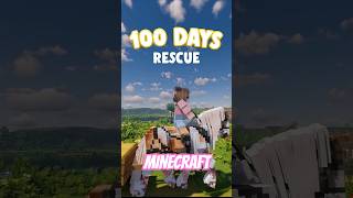 I RESCUED REALISTIC HORSES AND MADE A COZY FARM IN 100 DAYS MINECRAFT 👩‍🌾🌾