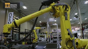 The Dematic RapidPick XT Palletizing and De-palletizing Robot