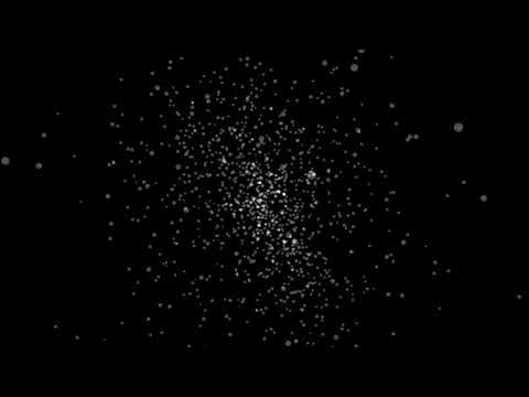 Simulation of Gravitational Forces (GPU Particle System)