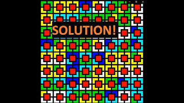 Square Lattice Puzzle Solution!