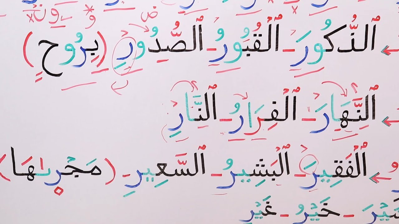 الحلقة الأخيرة من أحكام الراء (مقاطع مُميزة) مُعاد نشرها  | أ. نادرة محمد