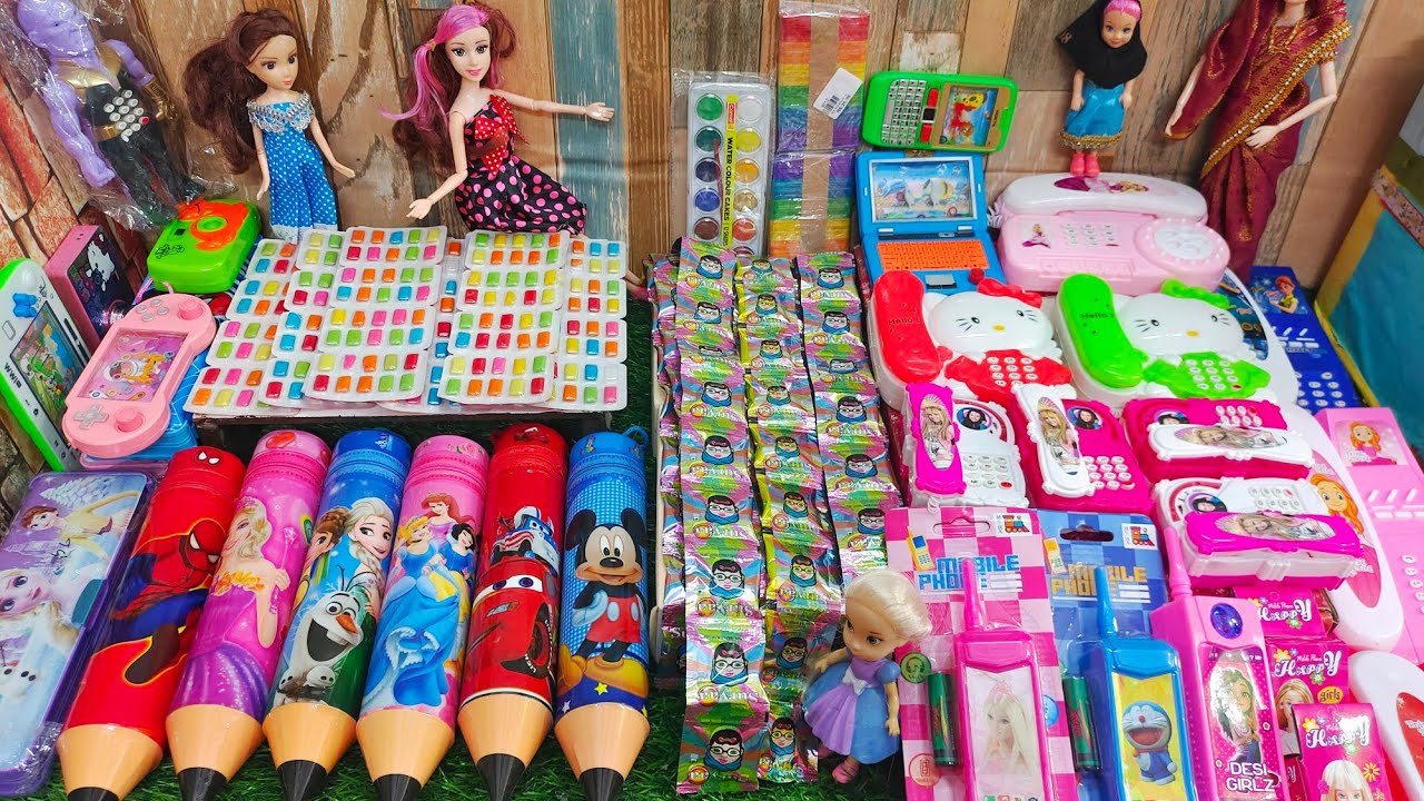 மாயா அக்காவோட கடைக்கு போறோம்🤩/Barbie show tamil