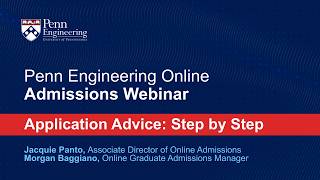 June 25, 2026 - Admissions Webinar - Application Advice: Step by Step Webinar