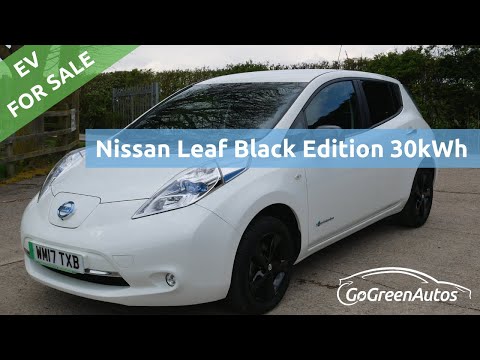 SOLD: 2017 Nissan Leaf Black Edition 30kWh