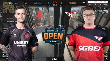 Astralis vs Heroic - VERTIGO map 3 - Lower Bracket - DreamHack Open Fall 2020