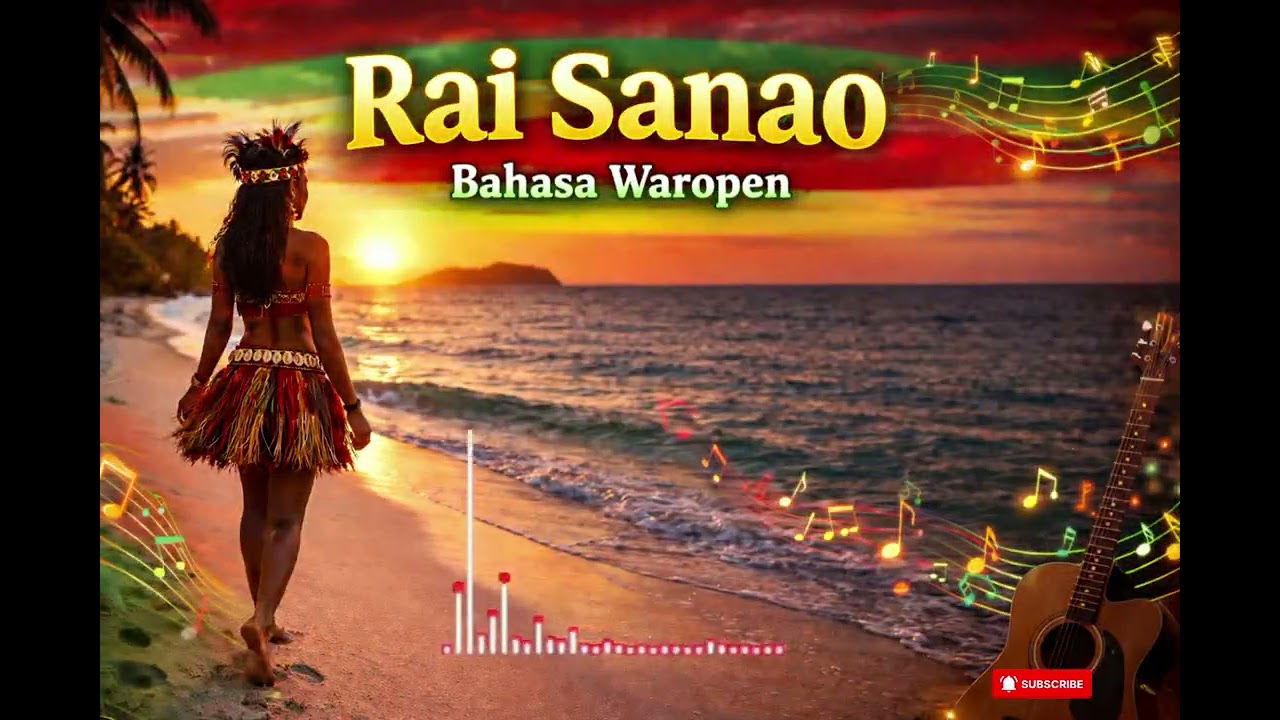 Rai Sanao lagu daerah waropen||cover reggae music nation 🔥#reggae #cover #aicover 
