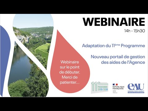 Webinaire 11ème - Programme et nouveau portail de gestion des aides