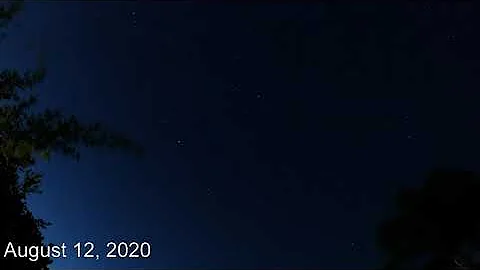 Meteor Shower 2020 08 12