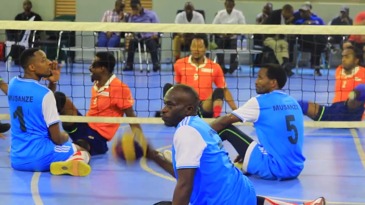 FINAL HEROES CUP MUSANZE SITINGVOLLEBALL 3-0 GISARA SITTING VOLLEYBALL