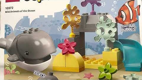 Lego Duplo Wild animals in the ocean