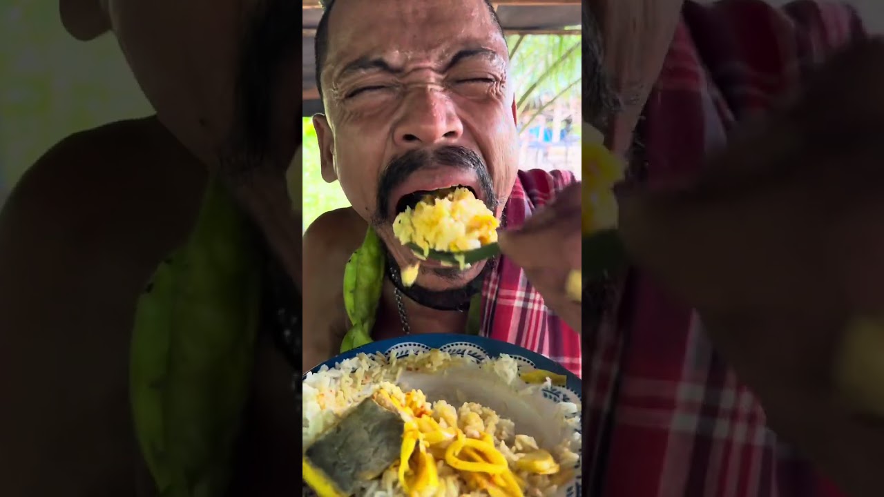 #แกงส้มปลาทกกับหน่อไม่ดอง น้ำชุป ปลาเค็มแดดทเดียวทอดยวบ ยวบครับพี่น้อง มาๆ