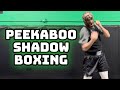 Peekaboo shadow boxing tutorial miketyson boxingtraining peekaboo boxing