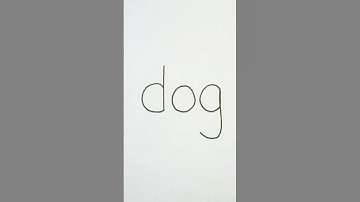 Easy Dog Drawing Trick You Have to Try!