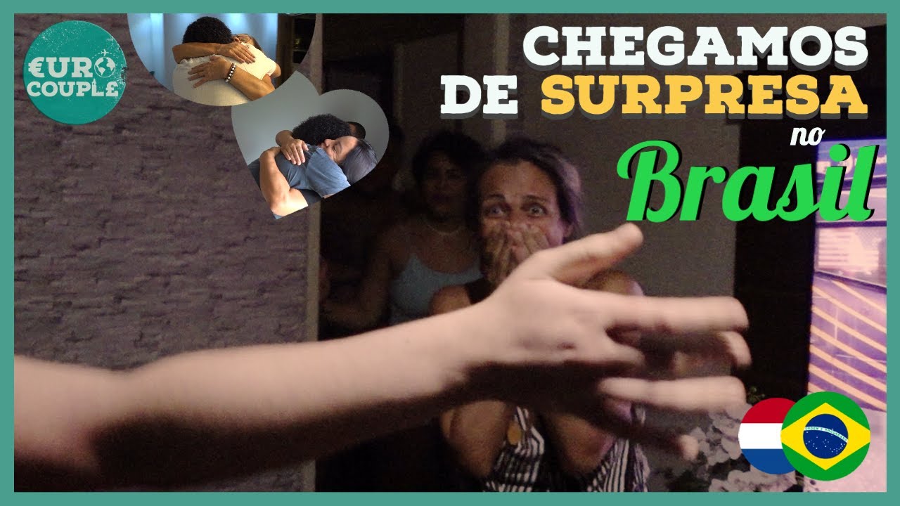 REENCONTRO: Chegamos de SURPRESA no BRASIL para o DIA DAS MÃES!!