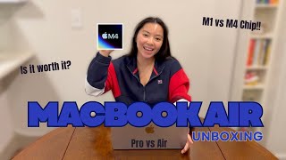 MacBook Air M4 Unboxing \u0026 First Impressions | Unboxing, Setup \u0026 Honest Review 2025