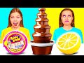 Chocolade Fontein Fondue Uitdaging | Grappige Keukenhacks DaZaZa Challenge