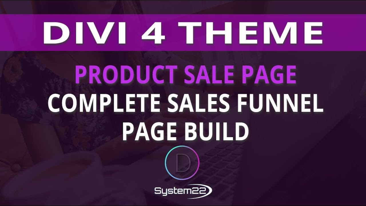 Divi 4 Product Sale Page Complete Sales Funnel Page Build 👈