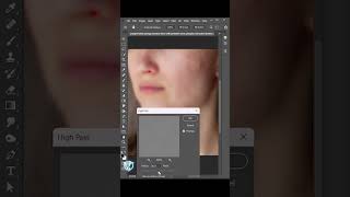 How to Remove Skin Pimples in Photoshop shorts photoshoptutorial