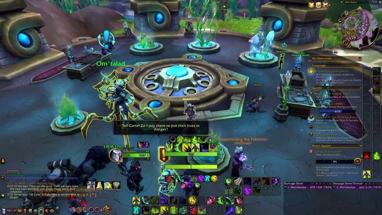 WoW War Within -  Patch 11.2 Ghosts of K'aresh Quest: An Elegy for a Silent World