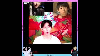 Video Call NCT | Jaemin imitating baby Jeno