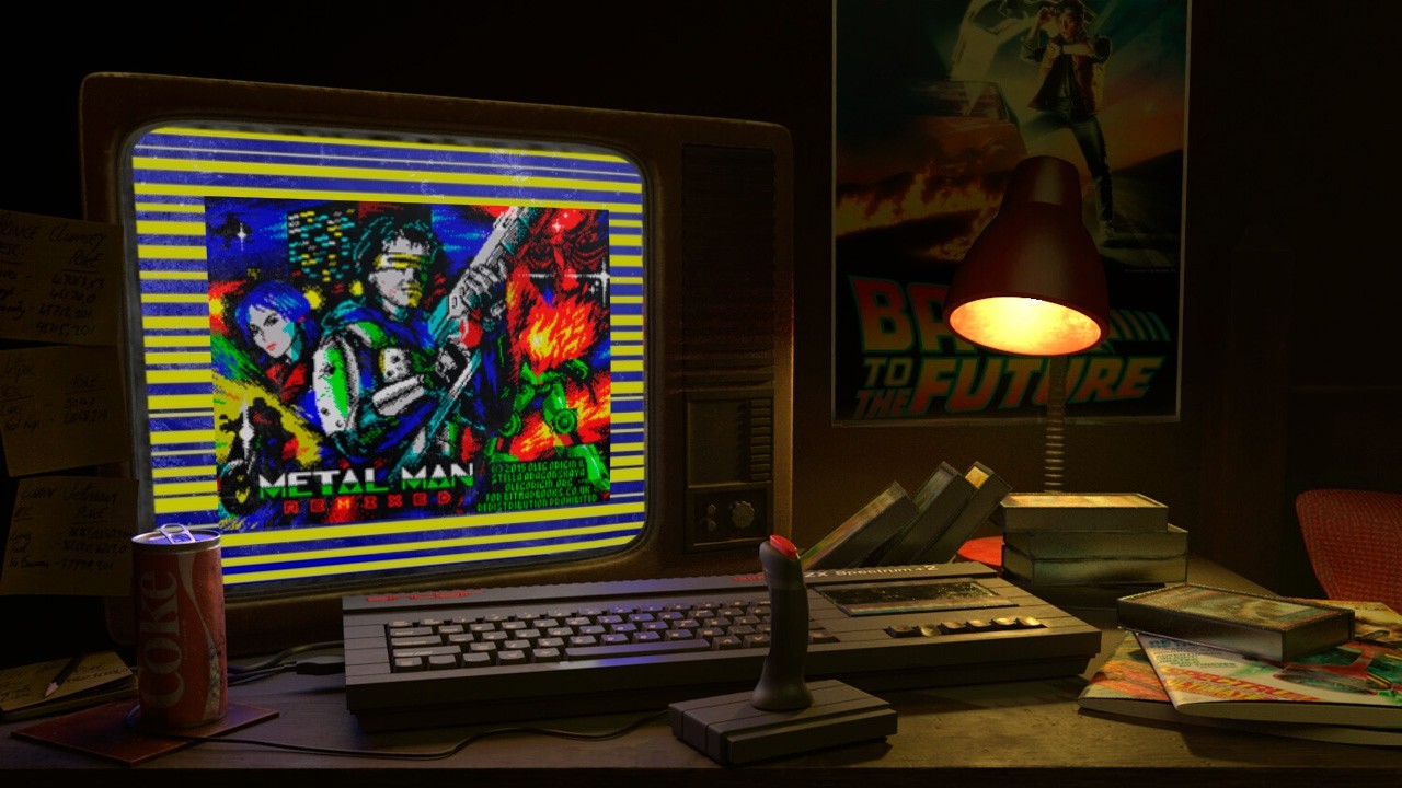 メタルマン Metal Man Remixed | ZX Spectrum - YouTube