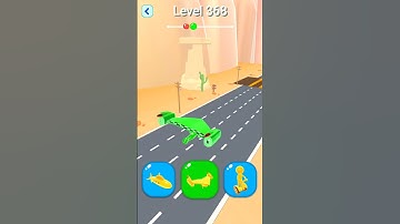 Shape-shifting Funny Race All Level Gameplay Walkthrough Master Level #368 BeamNG.drive #Shorts