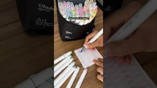 Unboxing Ohuhu art supplies❤️ #shorts #drawing #satisfying #ohuhumarkers #fyp #viral #artsupplies