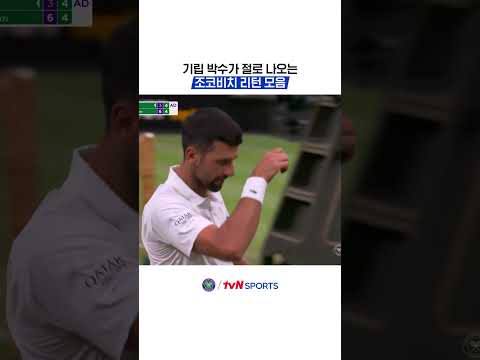 기립 박수가 절로나오는 <strong>조코비치</strong> 리턴 모음 #2026윔블던챔피언십