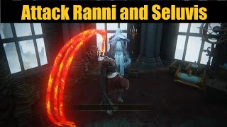 What happens if you attack Seluvis or Ranni? - Elden Ring screenshot 5