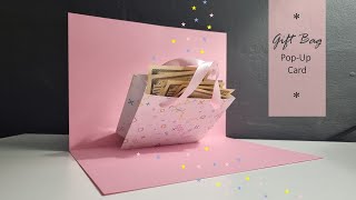 Creative Ways to Give Money – Pop Up Bag  Gift Card
