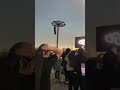 Montreal crowds reaction looking at Solar Eclipse at Park Jean Drapeau #montreal #solareclipse