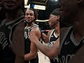 scenes from the dub 🎥 #nba #brooklynnets #basketball