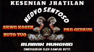 jatilan klasik NEDYO SANTOSO ft  SKWG KOSEK ft BUTO TUO ft PKG GEDRUK live tonogoro kalinegoro