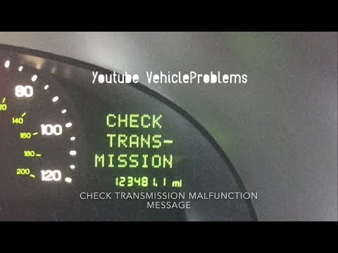 1998-2002 Lincoln Continental AX4N transmission problem P1744 torque converter repair issue