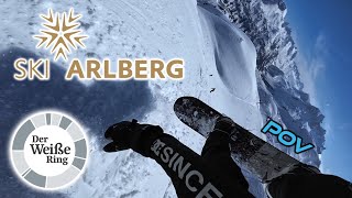 Arlberg POV Snowboard Cruise