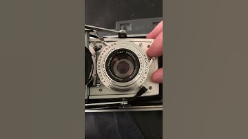 Polaroid 110 A land camera testing