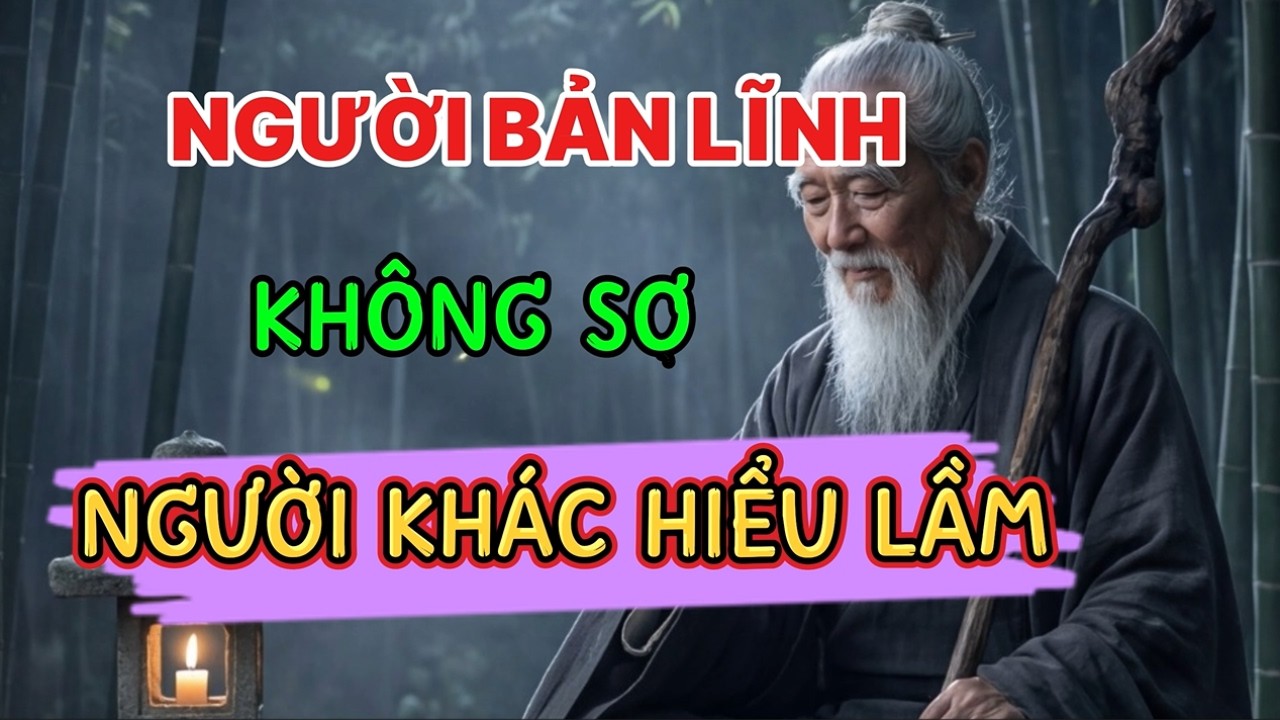 Cổ Nhân Dạy: Người Bản Lĩnh Không Sợ Người Khác Nghĩ Sai Về Mình!