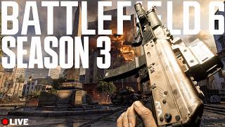 🔴Battlefield 6 LIVE | SEASON 3 | WILL SEASON 4 CONTINUE TO DELIVER FOR BF6?? | PS5 Gameplay