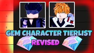 Anime Dimensions Gem Character Tier list REVISED