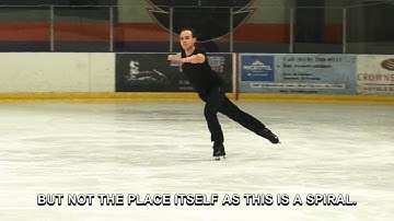 21. Juvenile 1 / Adult Gold 1 (Stroking in the Forward Power Circle) Ice Dancer Oleg