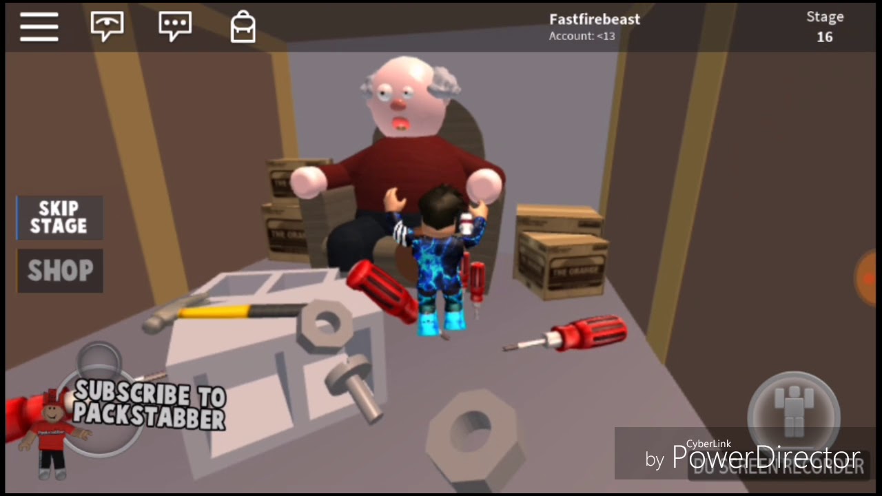 Roblox-Escape Grampa obbie